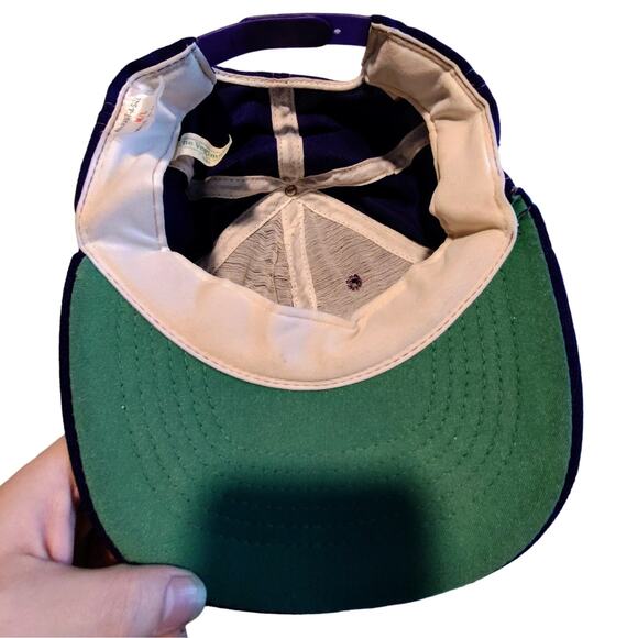 Vintage 1980 The Vegimals Whale Freemountain Toys Hat Blue/ Purple Snapback Cap - Picture 6 of 10